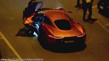 Roma'da Gizli Çekilen James Bond Sahnesi - Jaguar C-X75 & Aston DB10