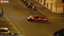 Roma'da Gizli Çekilen James Bond Sahnesi - Jaguar C-X75 & Aston DB10