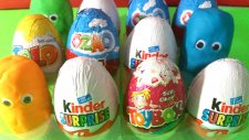 Yeni Sürpriz Yumurtalar - Kinder Sürpriz Yumurta ve Oyun Hamuru Sürpriz Yumurtalar