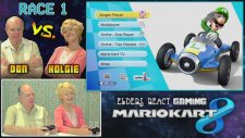 Yaşlılar Mario Kart 8 Oyununda Kapışırsa