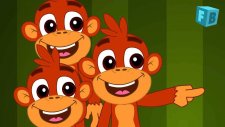 Five Little Monkeys Jumping On The Bed | Children Nursery Rhyme | Songs