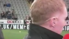Paul Scholes'un Kafasına Top Attılar...