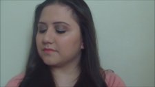 Mercan Rengi Ruj Makyajı / Coral Lipstick Makeup Tutorial