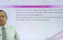 Olay Çevresinde Gelişen Edebî Metinler - Destan - LYS Edebiyat | Lisego