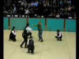 Halk Oyunları Yarışmasında Kolbastı Show