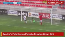 Benfica'lı Futbolcunun Panenka Penaltısı Güme Gitti