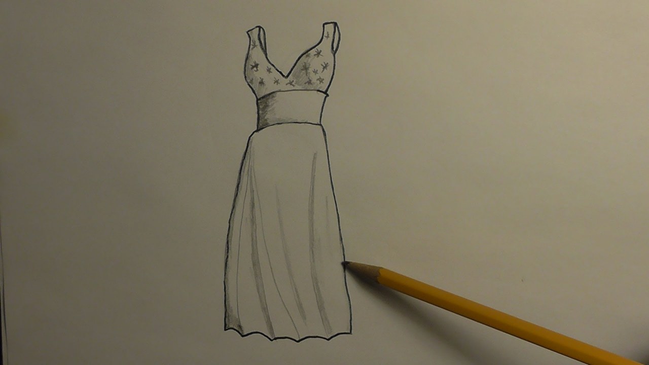 elbise çizimleri nasıl yapılır kolay