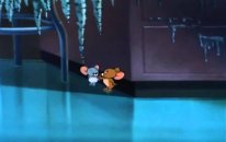 Tom ve Jerry - Evde Buz Kayağı HD
