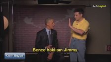 Obama'nın Kendisine Yazılan Tweet'leri Okuması