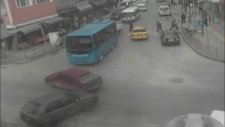 Sakar Sürücülerin Kazaları MOBESE’de