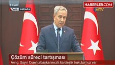 Bülent Arınç Açıklamalar Yapıyor