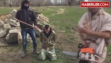 Çingene Gençler IŞİD'e Özenip Kafa Kesme Videosu Çekti