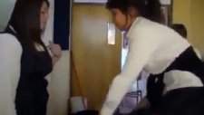 Uzun Eşşek Oynayan Liseli Kızlar