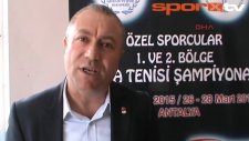 Özel Sporcular Masa Tenisi Şampiyonası Başladı