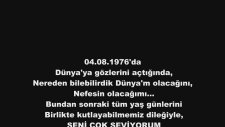 Sevgiliye Video - Hayatımın Sürprizi