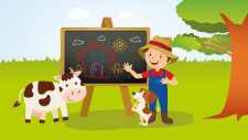 The Farmer In The Dell - Okul Öncesi İngilizce Çocuk Şarkısı