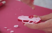 Tatlı Bir Dakika - Şeker hamuru ile Patchwork kalıp kullanım teknikleri