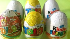 Kinder Sürpriz, Toto ve Toybox Sürpriz Yumurtalar - 6 Sürpriz Yumurta Açıyoruz!