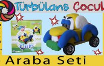 Oyun Hamuru Araba Seti | Türbülans Çocuk | Play Doh Car Set