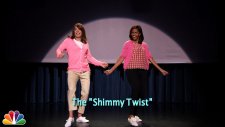 Michelle Obama ve Jimmy Fallon Yine Dans Etti