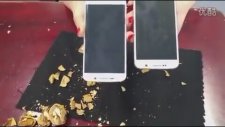 Samsung Galaxy S6 İle Ceviz Kırdılar