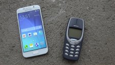 Nokia 3310 İle Samsung Galaxy S6 Parçalamak