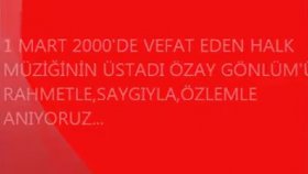 Özay Gönlüm - Anma Gecesi - Mendil Verem Mi Özay Gönlüm - Anma Gecesi - Mendil Verem Mi