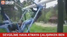 Sevgilime Hava Atmaya Çalışırken Ben
