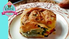 Ispanaklı Gül Böreği (El Açması)
