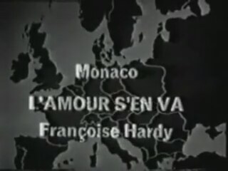 Francoise Hardy L Amour S En Va 1963 Eurovision Izlesene Com