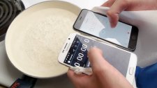 Samsung Galaxy S6 Vs İphone 6 Kaynar Suda Dayanıklılık Testi
