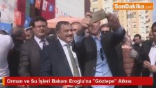 Orman ve Su İşleri Bakanı Eroğlu'na