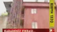 Ahşap Yangın Merdiveni