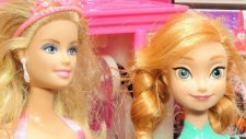 Barbie Gelinlik Provası Ve Prenses Anna - Evciliktv Oyuncak Oyunları