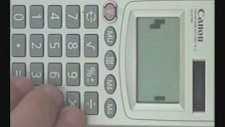 Hesap Makinesi İle Tetris Oynamak