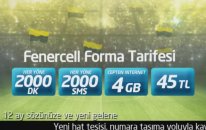 Fenercell Forma Tarifesi