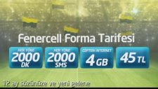 Fenercell Forma Tarifesi