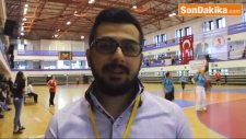 Maskeyle Hentbol Oynadılar