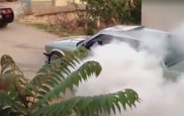 Böyle Lastik Yakma Görülmedi ! BMW E30 Burnout | 34 KZA 98