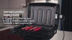 Touch Me Elektrikli Izgara TCH4006