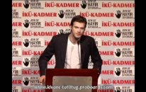 Kivanc Tatlitug Giving a Speech in