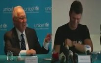 Kivanc Tatlitug in UNICEF Goodwill Ambassador Press Conference