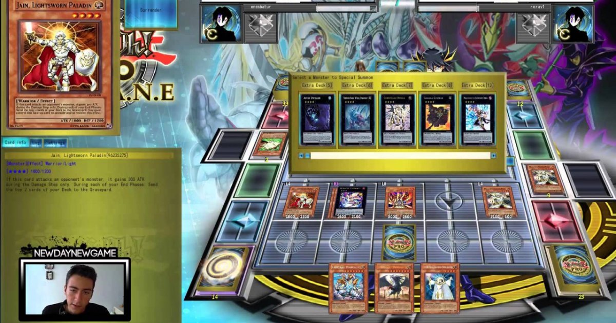 Türkçe Yugioh PRO Online - Lightsworn Deck - Bölüm 1 