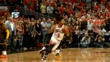 Derrick Rose son saniyede üçlüğü yolladı