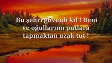 İshak Danış İbrahim Suresi ( 31 ile 41 Arası Ayetler )