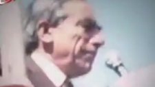 Necip Fazil Kisakürek MHP Mitinginde (1978)