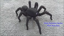 3D Yazıcıyla Yapılmış Örümcek Robot-T8
