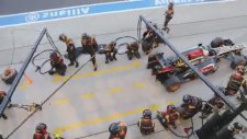 F1 Lotus Takımı Ultra Hızlı Pit Stop