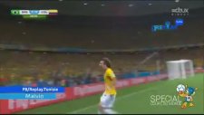 David Luiz'in Kolombiya'ya Attığı Harika Frikik Golü