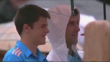 Roland Garros - Novak Djokovic'in Ball Boy İle Molası